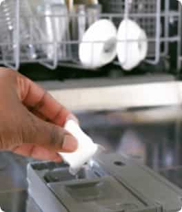 Billede af opvaskemaskinehygiejne